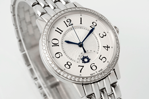 Women's Automatic Mechanical Wristwatch with Day Night Indicator Diamond Bezel Stainless Steel Bracelet for Office Events - Product Image 2
