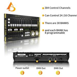 Controlador de Iluminación DMX 512 Profesional AICPOSE para Escenarios, DJ, Discotecas, Fiestas y Eventos, Consola MAX 512Light - Product Image 5