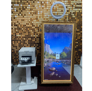Schnnnnnnap Schnnap-003 foto pernikahan Booth dengan 60 inci layar sentuh cermin penerbangan Case <span class=keywords><strong>Remote</strong></span>/kontrol aplikasi - Product Image 2