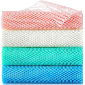Custom Skin Nylon Exfoliating Back Long Scrubber Vacuum Package Mesh Shower <b>Scrubbing</b> Sponge Nylon Bathing African Net Sponge - Product Image 1