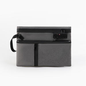 Pochette de rangement pour herbes à fumer, anti-odeurs, doublée de carbone, avec serrure à combinaison - Product Image 6
