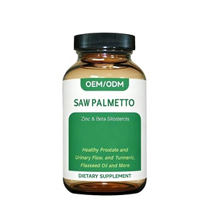Kapsul Ekstrak Saw Palmetto Dewasa OEM/ODM 60 Kapsul untuk Kesehatan Saluran Kemih & Prostat dengan Dukungan Imunitas, Umur Simpan 2 Tahun - Product Image 1