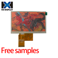 Modul LCD 5 Inci TFT LCD Innolux 480*272 IC Driver ILI6480 Antarmuka RGB Layar Tampilan 5 Inci