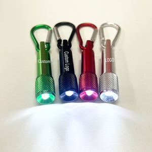 Fashion Mini LED Flashlight Aluminum Bottle Opener Custom Logo Led Flashlights Custom Logo Keychain Flashlight