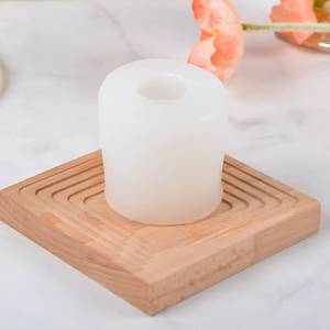 Molde de silicona 3D popular de rosas y tulipanes para moldes de resina de cera personalizados, molde de vela de flores DIY - Product Image 5