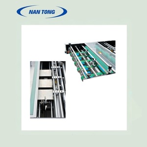 Machine à plastifier Nantou 720 pour films pré-revêtement, largeur 680 mm, plastification simple ou double face à froid et à chaud - Product Image 2