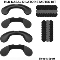 Dilatateur Nasal en Silicone Médical HLK, Dilatateur Nasal Anti-Ronflement pour le Sommeil et le Sport, OEM Personnalisé, Meilleure Respiration, 30 Jours