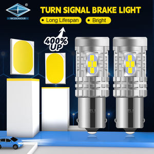 スーパーブライトT20 W21/5w P21/5w 12v 24v 7443 LED電球3020 24SMDデュアルカラースイッチバックBay15d 1156 1157に対応 - Product Image 2