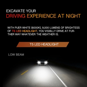 H7 Luces Led Para Autos T5C 76w Dc12v 24v 8000lm <span class=keywords><strong>FARO</strong></span> LED Accessoires De Voiture Universels IP65 Led <span class=keywords><strong>Lumière</strong></span> Automobile COB PUCE MINI - Product Image 5