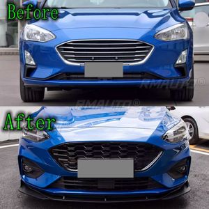 Lame de pare-chocs avant inférieure modifiée, accessoires de tuning, séparateur pour Ford Focus ST Line MK4 2019 2020 2021 2022 - Product Image 6