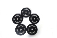 Plaques de poids de compétition en caoutchouc personnalisées Crossmax Fitness pour la musculation, en vente