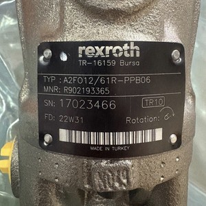 A2FO12/61R-PPB06 R902193365 ปั๊มไฮดรอลิกแบบลูกสูบสำหรับเครื่องจักรก่อสร้าง - Product Image 2