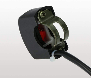Botón de encendido/apagado Universal de 12V CC para motocicletas, bicicletas, interruptor de apagado de faros LED U5 U7 U2, interruptor de manillar de plástico duradero - Product Image 4