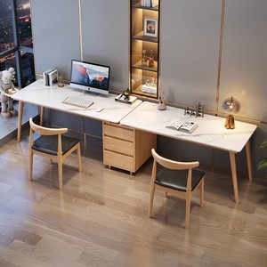 <span class=keywords><strong>Mesa</strong></span> <span class=keywords><strong>estrecha</strong></span> larga escritorio <span class=keywords><strong>ordenador</strong></span> superior MDF muebles de dormitorio pequeños color blanco crema - Product Image 1