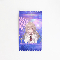 Pochette d'emballage scellée en plastique pour cartes de jeu imprimées sur mesure, sachets en aluminium refermables anti-odeur, sacs Mylar pour cartes PSA