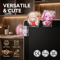 Clips en acrylique PP KPOP JUNGKOOK V JIMIN RM JIN J-HOPE SUGA, porte-documents à figurines de dessins animés, fournitures quotidiennes unisexes, cadeau pour les fans