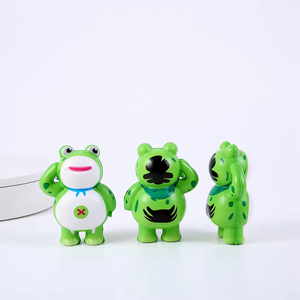 2026 Hot Selling High Quality <b>Squishy</b> Toys for Kids and Adult Cute Animal Salute Frog Fidget Squeeze Toys Factory Price - Product Image 3