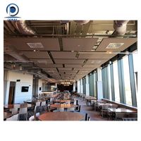 Techo decorativo de fábrica Prima, techo blanco falso compuesto de aluminio, diseño de paneles de techo de pasillo suspendido Interior