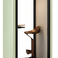Cabine de bureau insonorisée pour 1 personne, cabine acoustique de concentration, studio créatif, cabine téléphonique I-01-1