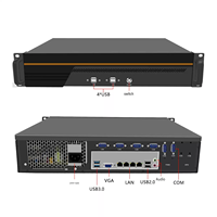 Servidor en Rack BKHD Xeon E5 V4 2U, 4 LAN 2.5G, 6 COM, DDR4, NVMe, Servidor de Red Industrial
