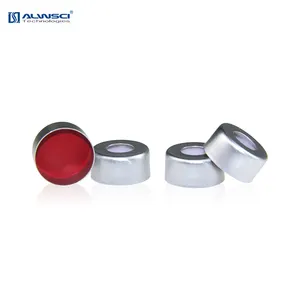 ALWSCI 2ml 11mm स्पष्ट क्रोमैटोग्राफी जीसी समेटना ptfe के साथ सिलिकॉन सेप्टा शीशी किट पैकेज