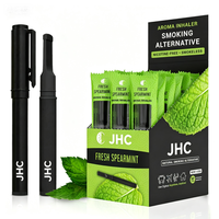 Inhalateur jetable sans fumée en bois, alternative au tabac, pour arrêter de fumer