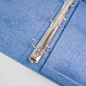 Custom Cloth Cover Fabric <strong>Ring</strong> <strong>Binder</strong> <strong>3</strong> <strong>Ring</strong> <strong>Binder</strong> B5/A4 <strong>Ring</strong> <strong>Binder</strong> - Product Image 4