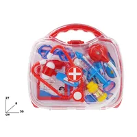 Jouet de docteur, trousse médicale en plastique avec stéthoscope, seringue et outils pour enfants, MAZZEO GIOCATTOLI 27X30X8Cm, 2-4 ans, unisexe
