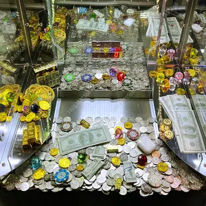 Distributeur automatique de billets de jeu de poussoir de pièces de monnaie de vente chaude pour l'accepteur de facture de jeton d'amusement d'arcade