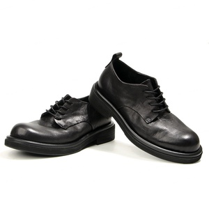 Zapatos Oxford de Vestir para Hombre, Hechos a Mano en Italia, de Lujo, Vintage, Duraderos, con Cordones, que Aumentan la Altura, Impermeables y Transpirables - Product Image 4