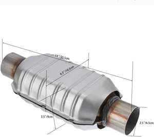 Nissan Pathfinder 4.0 modifikasi pabrik langsung empat Set termasuk baru konverter katalis tiga arah - Product Image 1