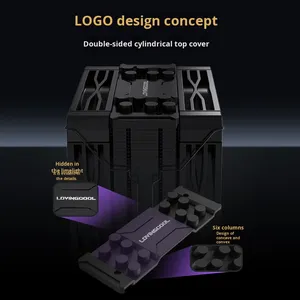 Radiador de CPU de Seis Tubos de Cobre, Patrón de Disipación de Calor de Alto Rendimiento, Enfriamiento por Aire Ultrasilencioso para Computadoras de Escritorio, Compatible con Todas las Plataformas - Product Image 3