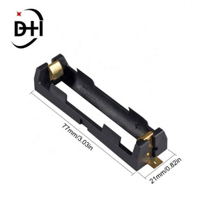 ที่ใส่แบตเตอรี่ 18650 smt 4 ขา 2 ช่อง SMD/SMT ชุบทอง - Product Image 4