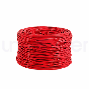 Cable de Red UTP Cat 5e de Cobre, Ethernet Rojo para Interiores, 4 Pares, 100MHz, Cable de Red para Router, Conexión LAN de Alta Velocidad - Product Image 2