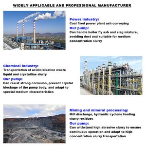 CDHB Stainless Steel Iron River Sand <b>Suction</b> Gravel Slurry <b>Pump</b> for Acid Sludge Transport - Product Image 4