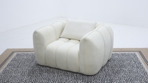 Friendly Cloud Fleece Modular <b>Sofa</b>, <b>Foldable</b> Convertible Couch with 1-Year Warranty for Small Space Multi-Scene Use - Product Image 6