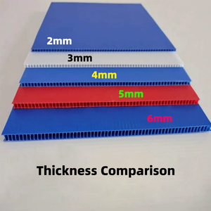 Foldable <strong>4x8</strong> 2mm 3mm 4mm 5mm PP Plastic <strong>Sheets</strong> Corrugated <strong>Coroplast</strong> Plastic <strong>Sheet</strong> Antistatic Waterproof Eco-friendly Colorful - Product Image 5