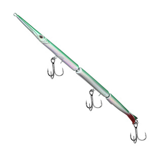 Señuelo de Pesca con Diseño Multisegmentado de 3 Articulaciones, Imitación Realista de Pez Aguja, Señuelo Biónico para Pesca en el Mar, Lanzamiento a Larga Distancia, Gran Tamaño - Product Image 1
