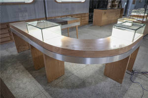 Vetrina creativa in legno per orologio da polso espositore da banco Design Fashion Glass <span class=keywords><strong>Watch</strong></span> Store vetrina per orologio da polso - Product Image 6