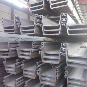 Type2 Type3 Sy290 Sy295 Sy390 400*125*13mm <span class=keywords><strong>Type</strong></span> U/<span class=keywords><strong>C</strong></span>/Z/T Pile de tôles d'acier - Product Image 2