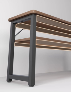 Banco <span class=keywords><strong>de</strong></span> trabajo <span class=keywords><strong>de</strong></span> mesa larga simple, escritorio <span class=keywords><strong>de</strong></span> ordenador estrecho montado en la pared para dormitorio <span class=keywords><strong>de</strong></span> niñas o habitación <span class=keywords><strong>de</strong></span> <span class=keywords><strong>alquiler</strong></span> para estudiantes, uso en el hogar y la Oficina - Product Image 6