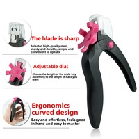 Coupe-ongles en U de style français pour manucure DIY, outil de coupe pour ongles artificiels en acrylique, pour usage manuel