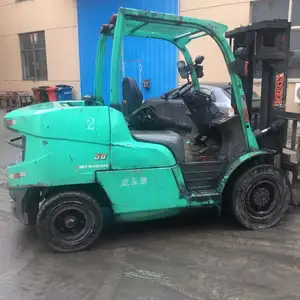 Used Made in Japan Mitsubishi FD50 5 ton Diesel/Electric/Battery Forklift, Cheap Price Used