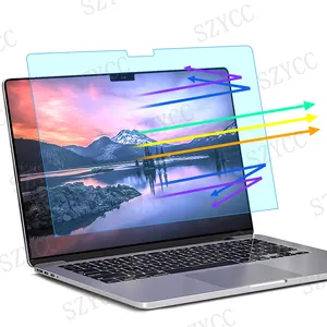 ラップトップアンチブルーライトスクリーンプロテクター、目の保護ブルーライトブロッキング、Macbook Pro16.2インチ用アンチグレアフィルターフィルム