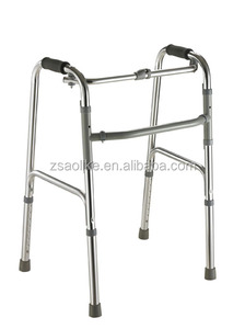 Déambulateur en aluminium pliable économique pour personnes âgées, pliage en une seconde, léger, certifié CE, directement de l'usine - Product Image 3