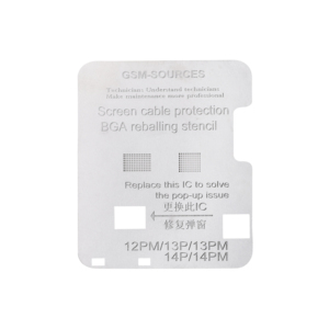 Pochoir de reballage <span class=keywords><strong>BGA</strong></span> GSM-SOURCES pour iPhone câble d'écran LCD IC outils et équipements de réparation de téléphone portable - Product Image 3