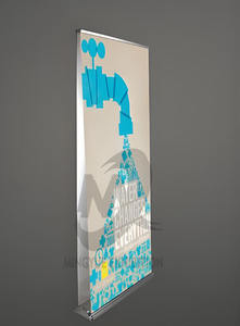 حامل لافتات قابل للطي من الألومنيوم ذو وجهين محمول، عرض إعلاني قابل للسحب من الشركة المصنعة - Product Image 6