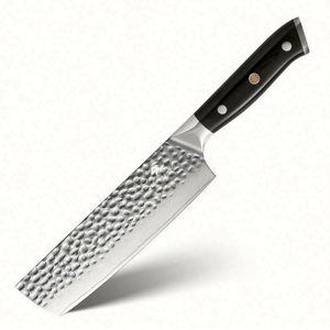 Couteau de Chef Professionnel en Acier Damas de 8 Pouces, Écologique, Ambidextre, Lame Personnalisée en Acier Inoxydable Carbone 67 Couches pour Cuisine - Product Image 5