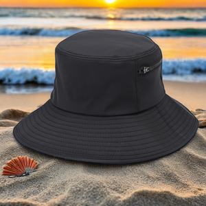 Gorra de Béisbol/Golf Personalizada con Bordado, Gorro Tipo Bucket de Color Sólido, Unisex, para Adultos, Casual, para Uso Diario, Playa, Viajes, Tela Regular con Cierre - Product Image 6