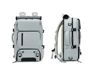 Sac à dos de sport en nylon léger de grande capacité Bagage multifonctionnel avec USB et caractéristiques étanches Portable
